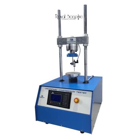 uniaxial compression test machine|unconfined compression test data sheet.